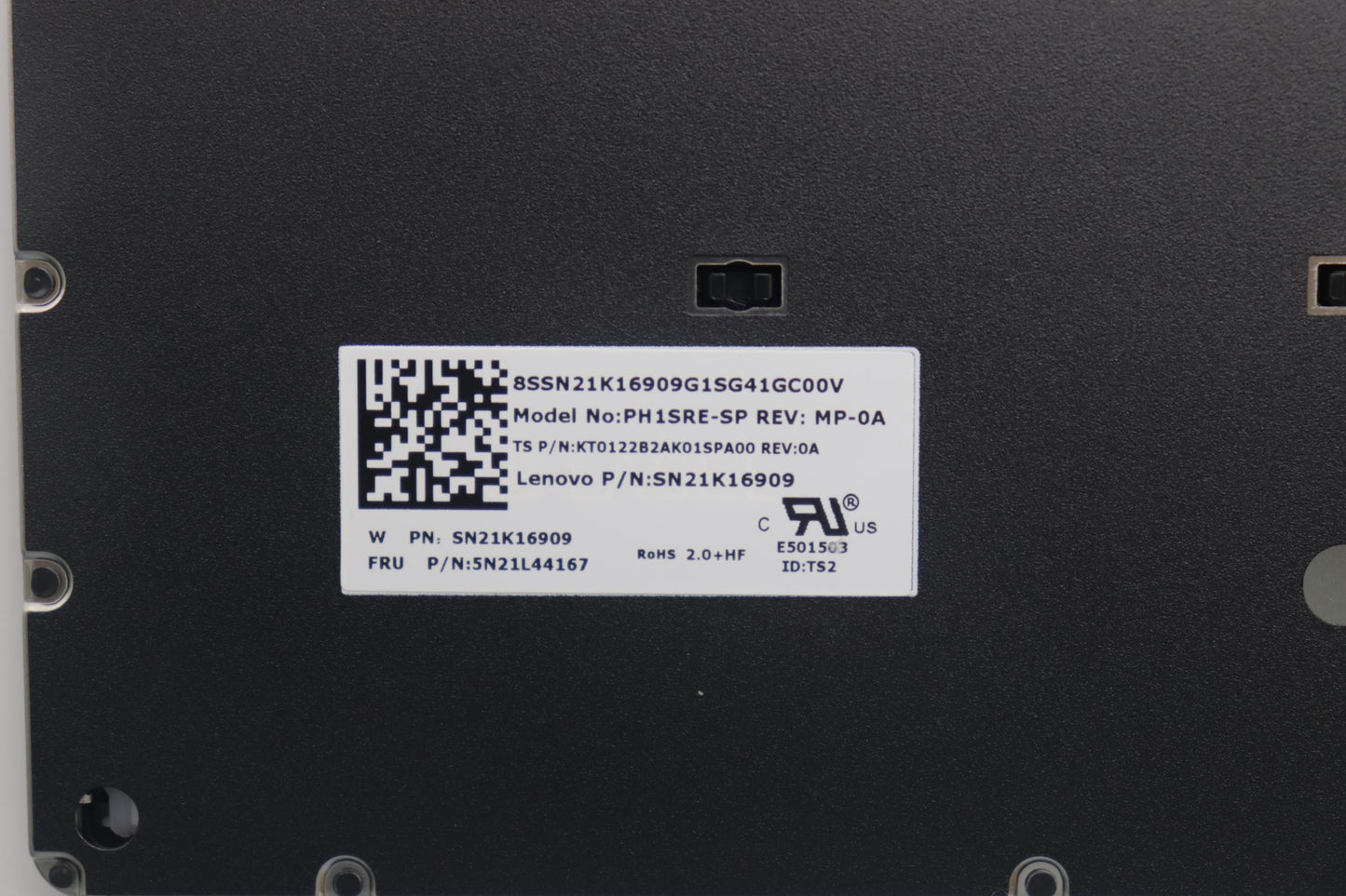 Lenovo Nb_Kyb Spa-Ph1Srew-Tsg-Blk-Nbl - 5N21L44167