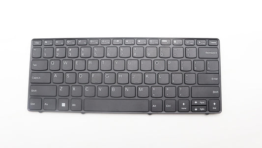 Lenovo Internal Keyboard, USA English Layout, Black, Non-Backlit - 5N21L44198