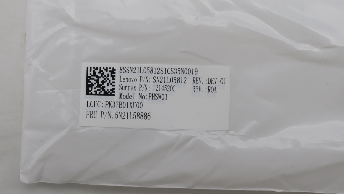 Lenovo Nb_Kyb Us-Phsw01-Jme-Backlight - 5N21L58886