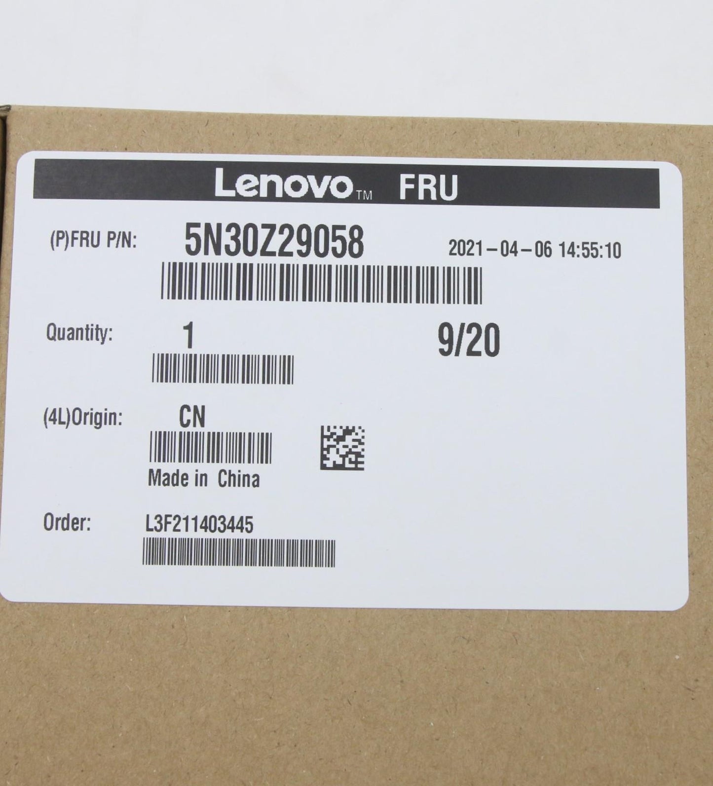 Lenovo Netwrk_Crd Bld 8111Fp Pciex1 1 - 5N30Z29058