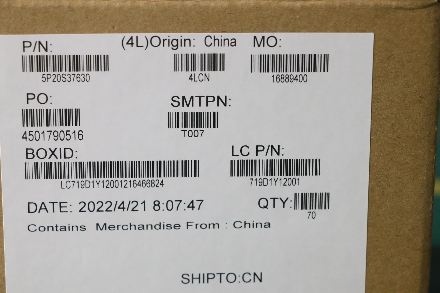 Lenovo Pad Thermalpad L 82R3 Weihan - 5P20S37630