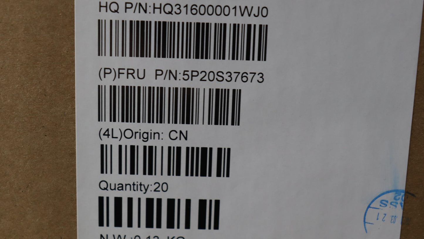 Lenovo Pad Thermalpad H 82Y7 - 5P20S37673