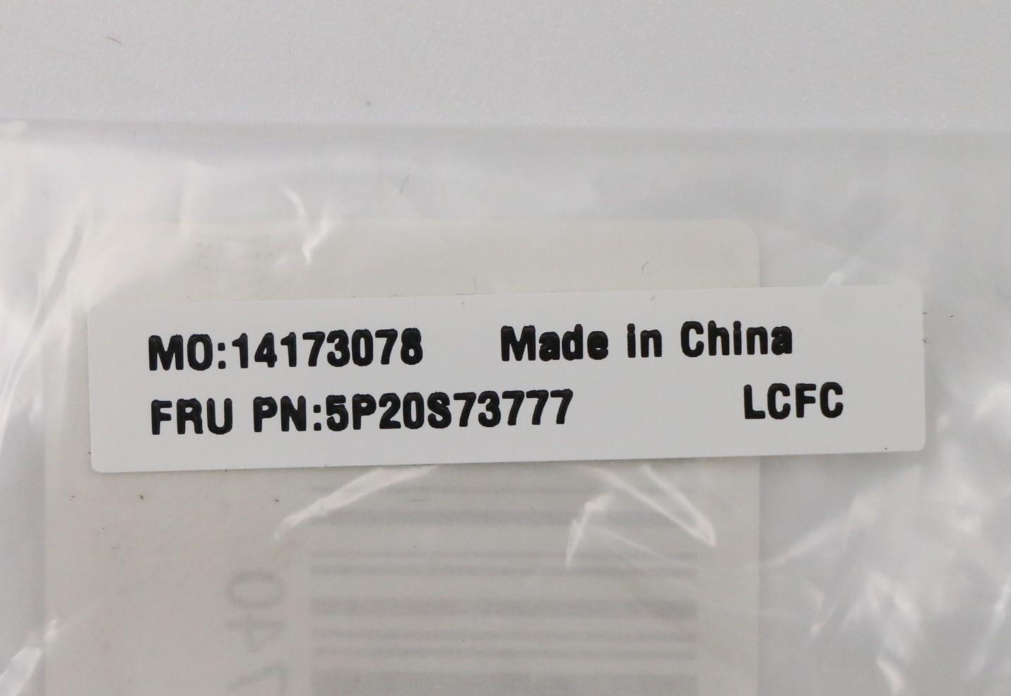 Lenovo Pad Fru Pad Thm_Pad_Ssd_19.5X5 - 5P20S73777
