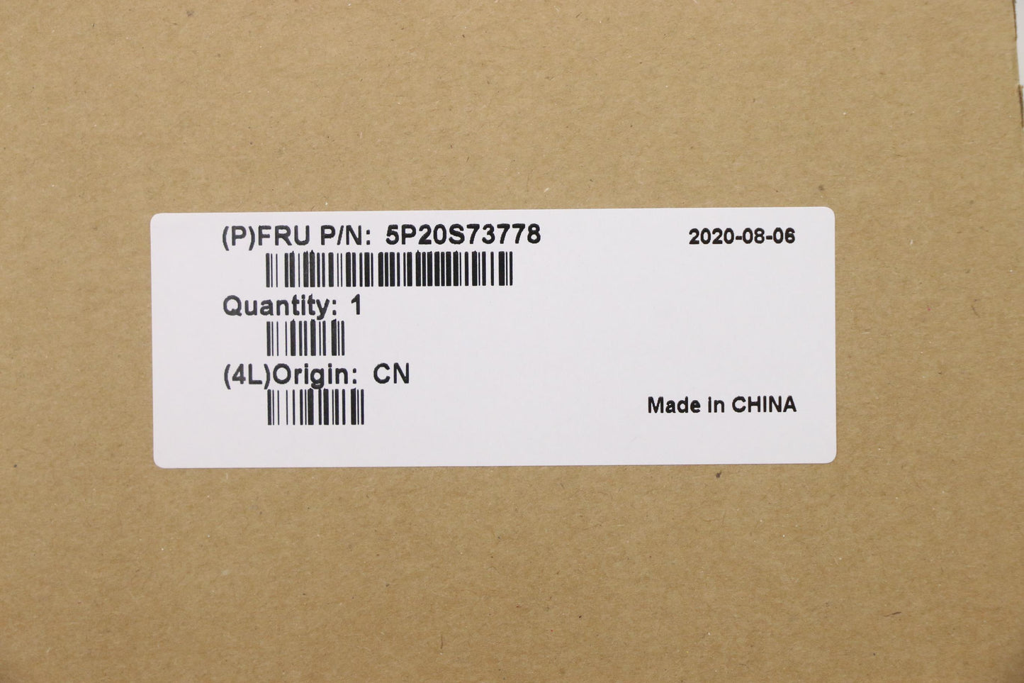 Lenovo Pad Fru Pad Thm_Pad_Ssd_19.7X2 - 5P20S73778