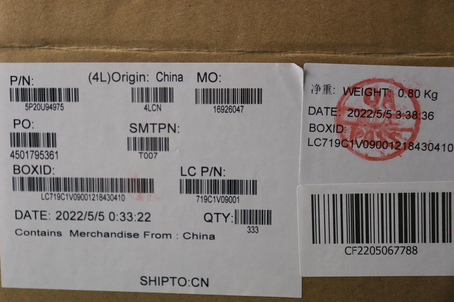 Lenovo Pad Thm_Pad_2230_Ssd Weihan - 5P20U94975