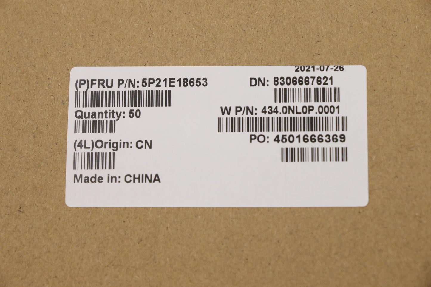 Lenovo Pad Ssd_T-Pad,Ch1 - 5P21E18653