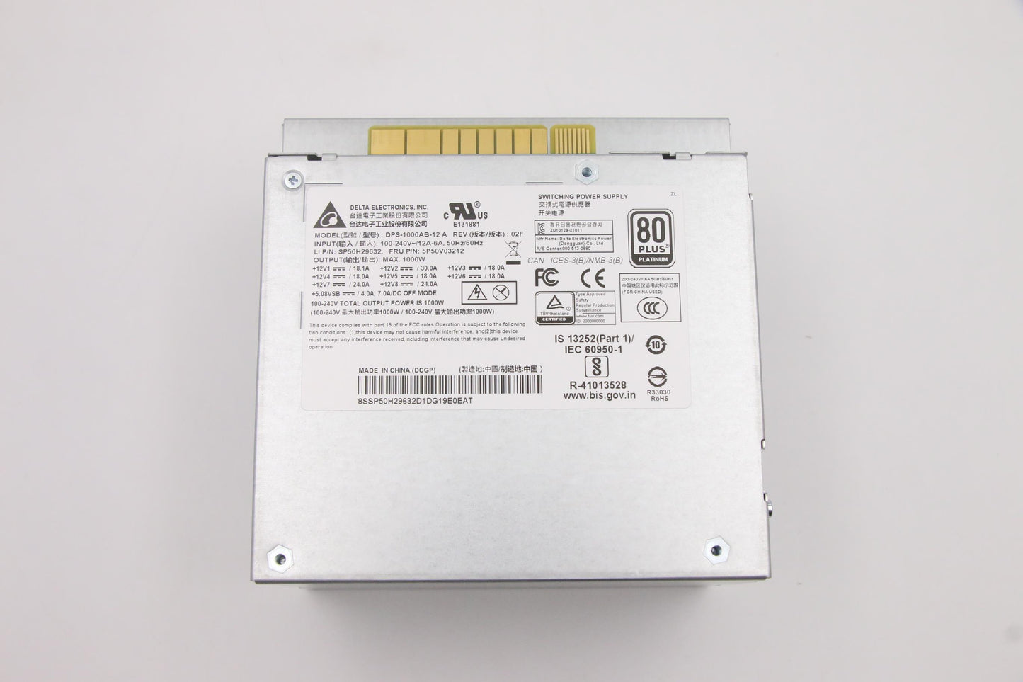 Lenovo Pwr_Supply Fru,100-240Vac, 100 - 5P50V03212