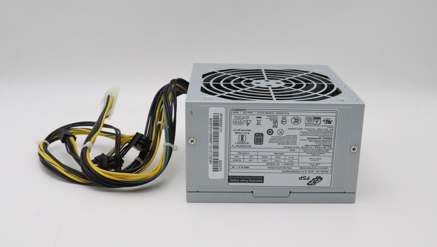 Lenovo (5P51D76970) Power Supply, 100-240V, 625W, 92% Efficiency