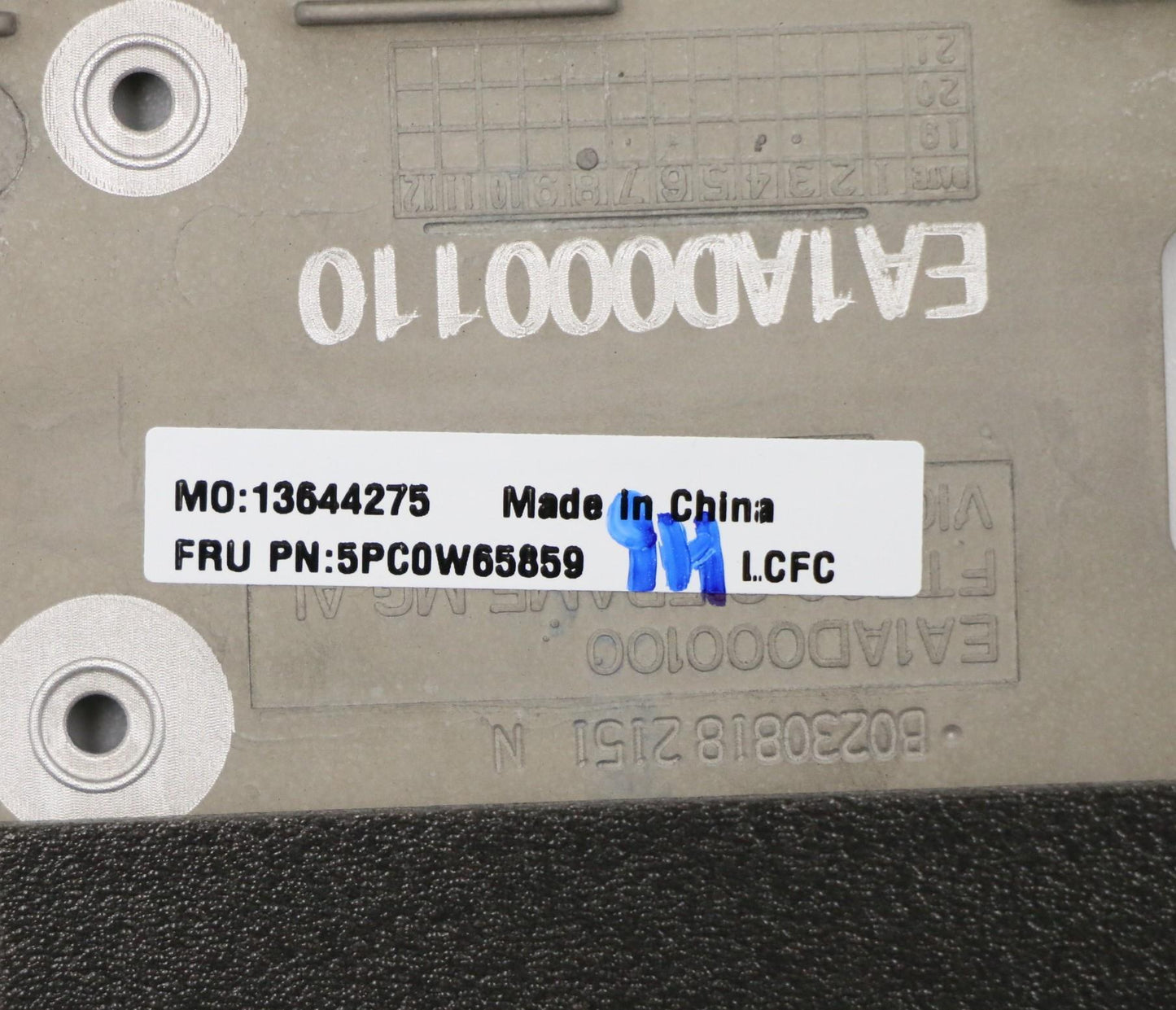 Lenovo C Cover Asm W O Fpr Uhd - 5PC0W65859