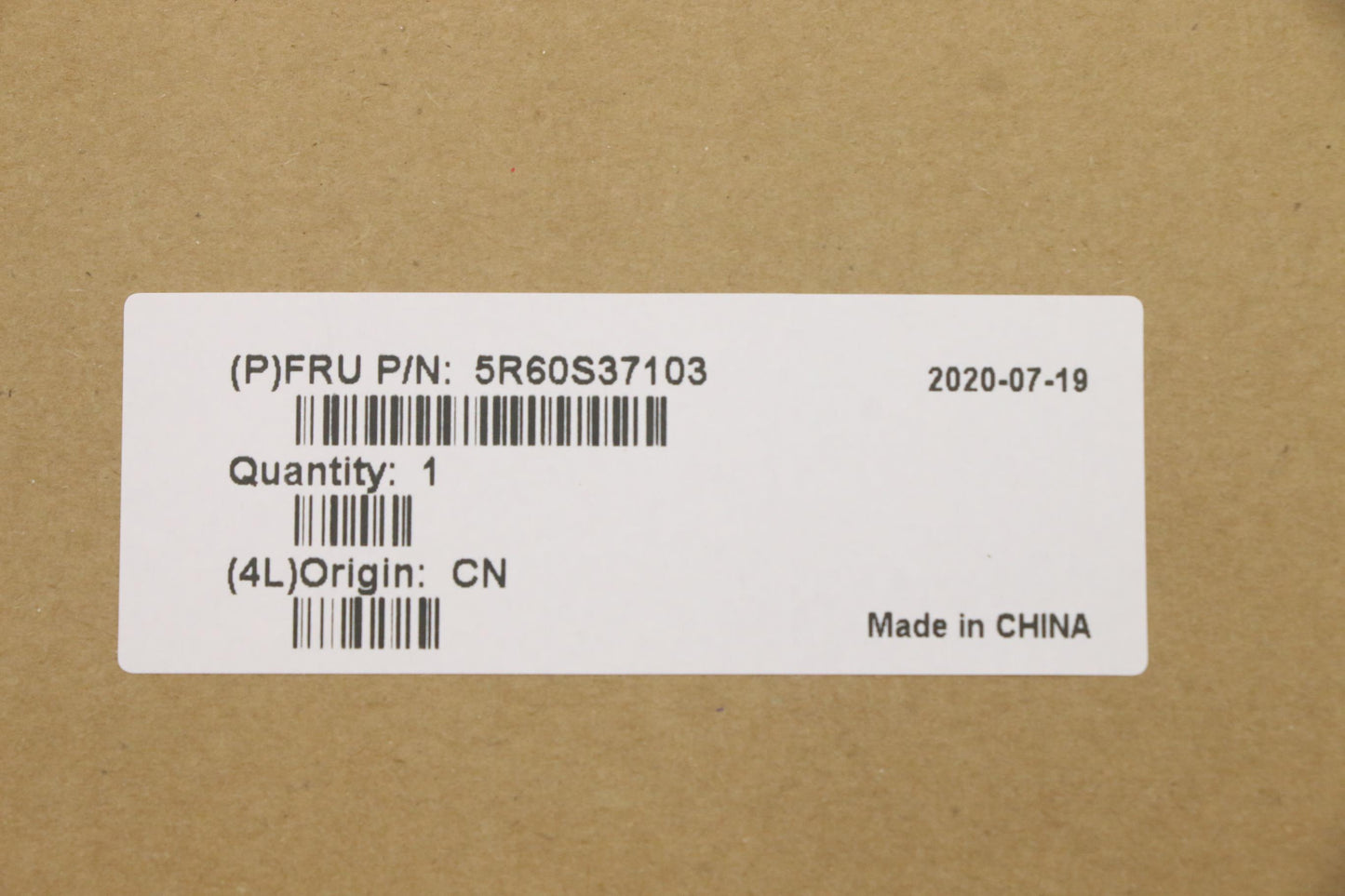 Lenovo Screw Kits, Label Kits, Misc K - 5R60S37103