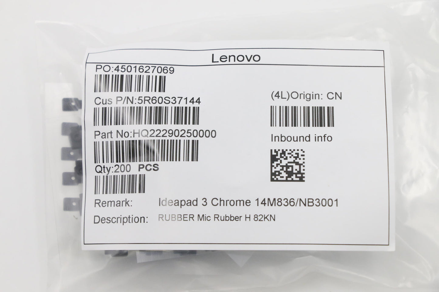 Lenovo Rubber Mic Rubber H 82Kn - 5R60S37144