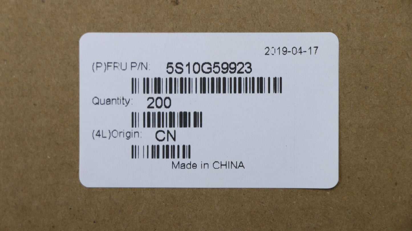 Lenovo Ks Kits Screws And Labels - 5S10G59923