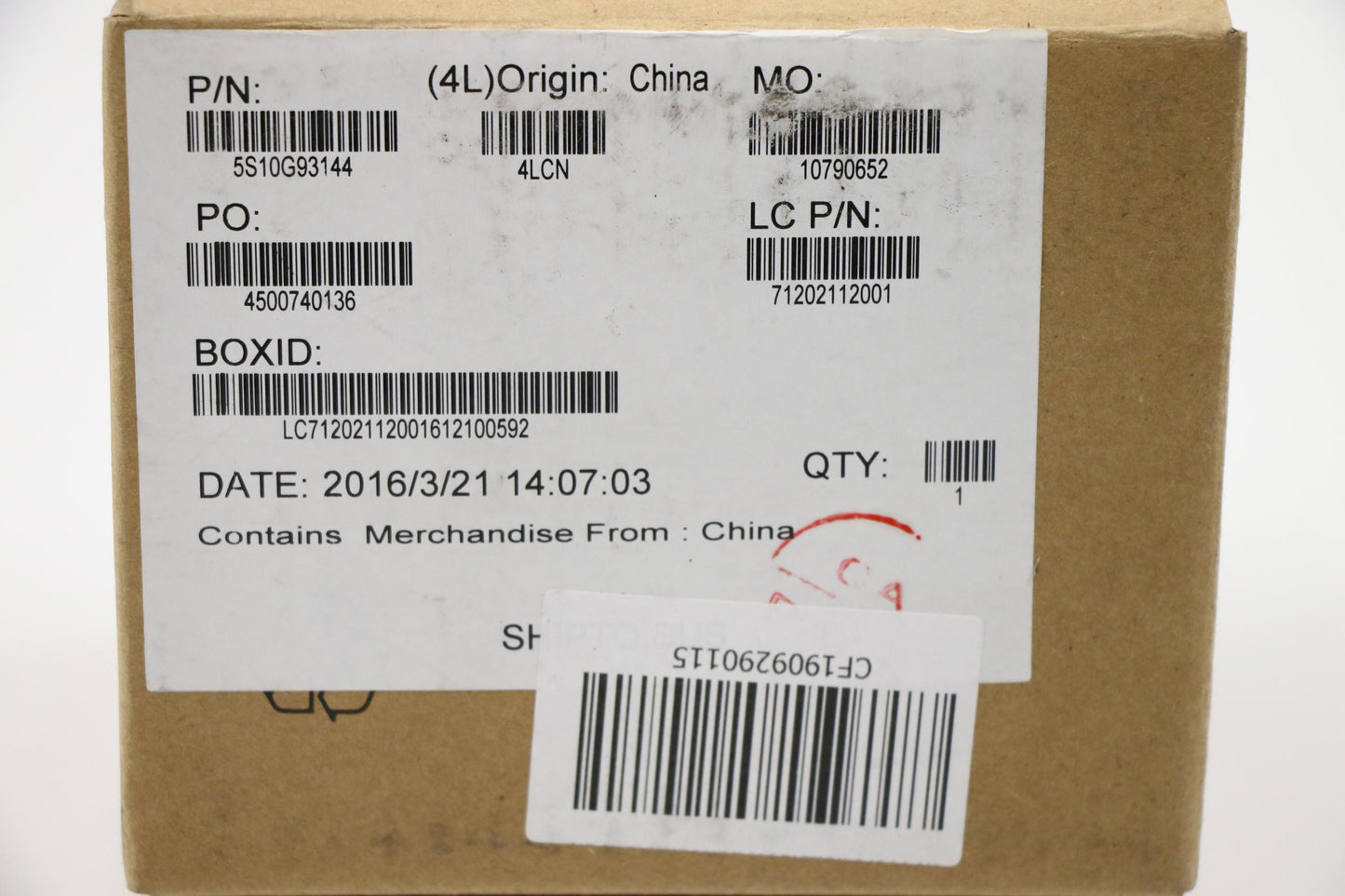 Lenovo Ks Kits Screws And Labels - 5S10G93144