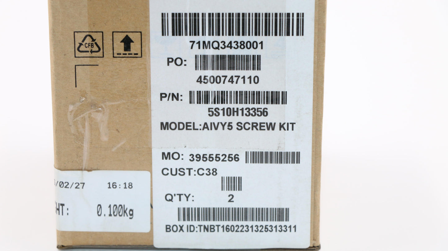 Lenovo Ks Kits Screws And Labels - 5S10H13356