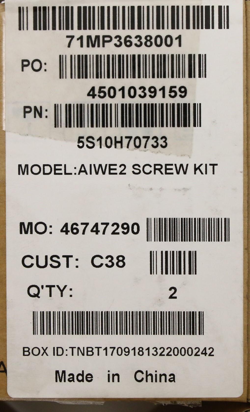Lenovo Ks Kits Screws And Labels - 5S10H70733