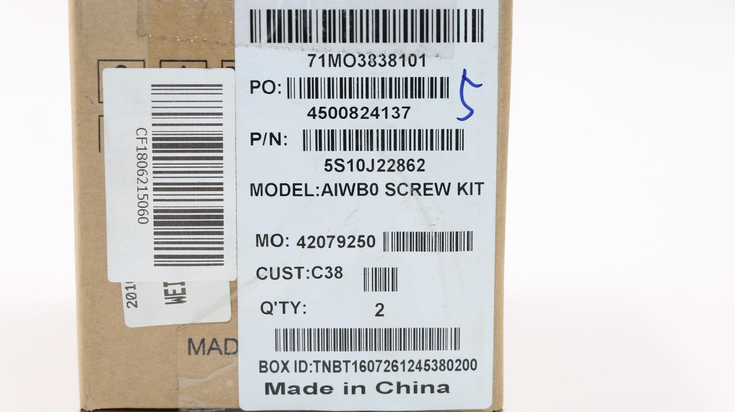 Lenovo Ks Kits Screws And Labels - 5S10J22862