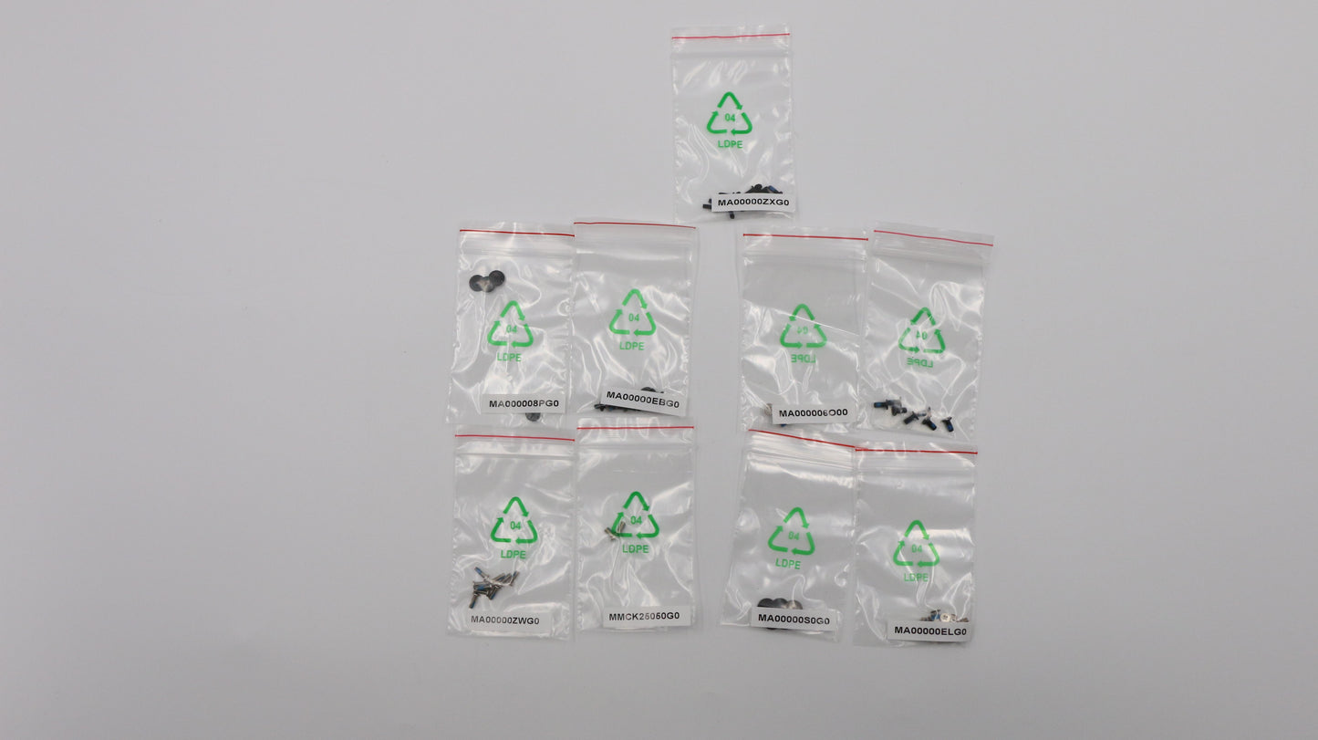 Lenovo Ks Kits Screws And Labels - 5S10J23771