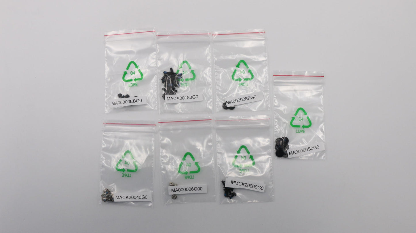Lenovo Ks Kits Screws And Labels - 5S10J30807