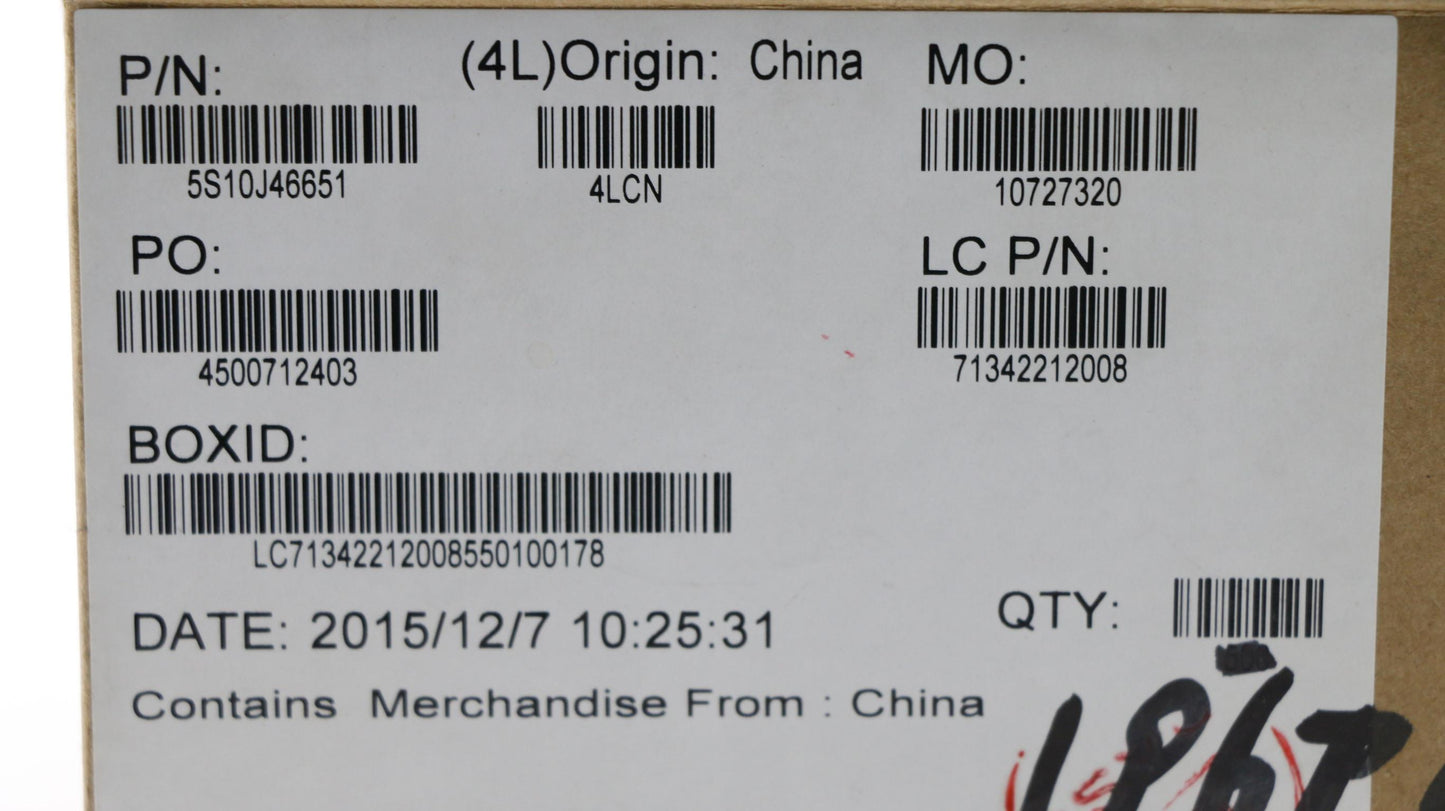 Lenovo Ks Kits Screws And Labels - 5S10J46651