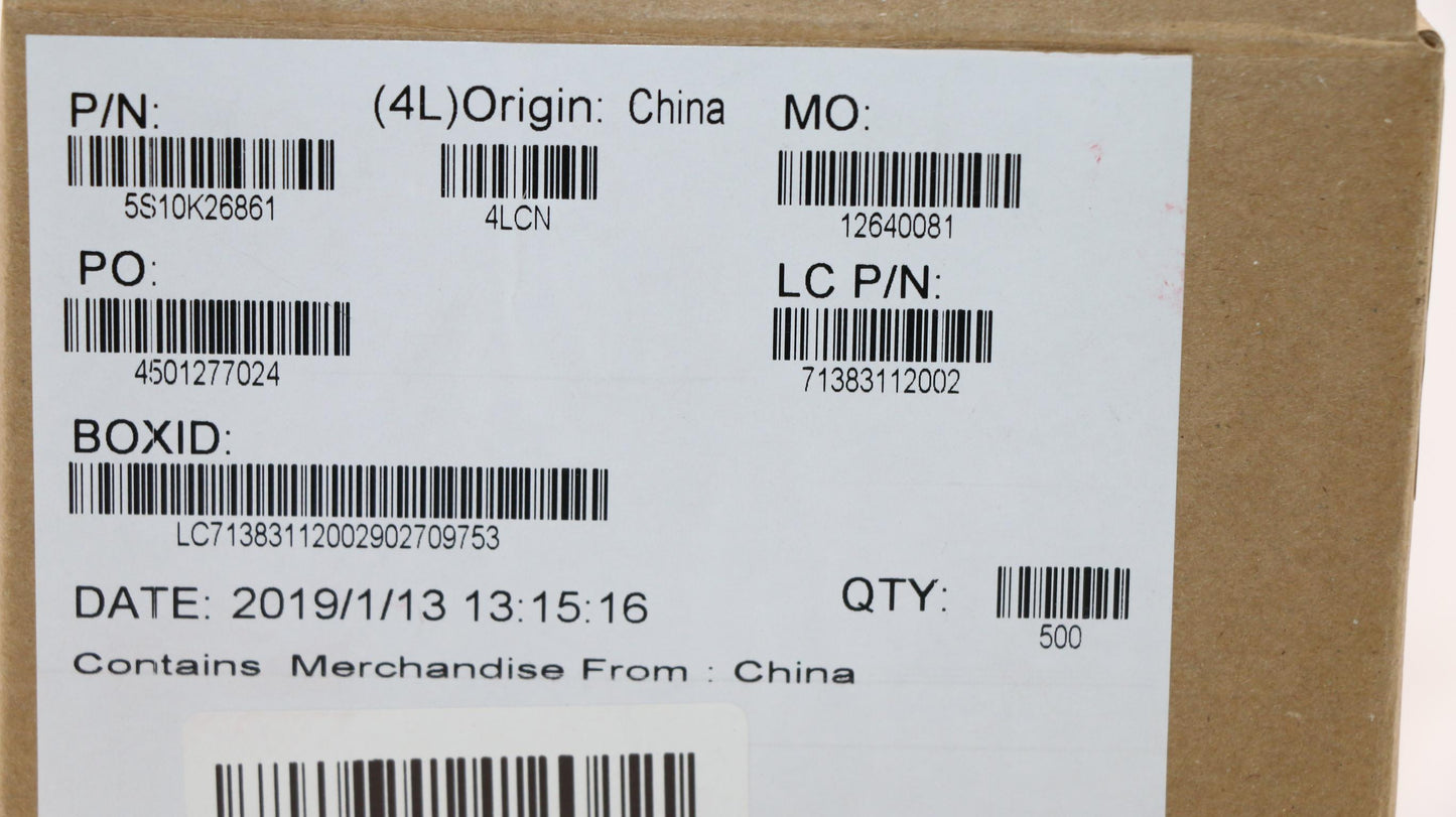 Lenovo Ks Kits Screws And Labels - 5S10K26861