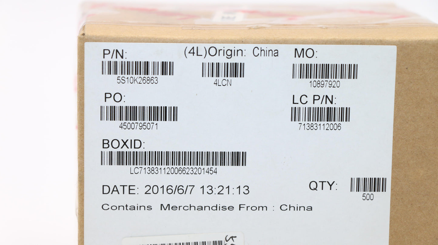 Lenovo Ks Kits Screws And Labels - 5S10K26863
