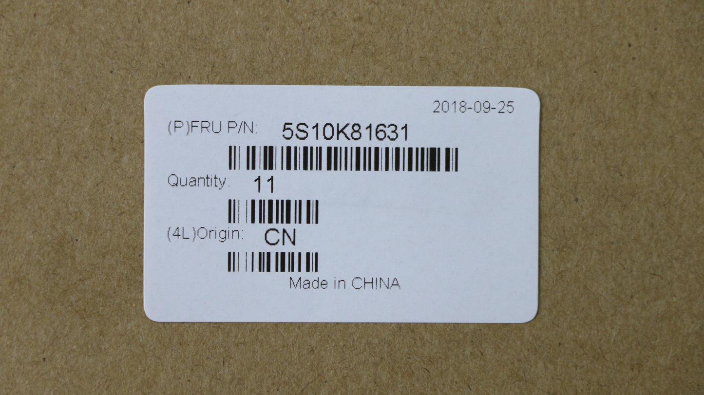 Lenovo Ks Kits Screws And Labels - 5S10K81631