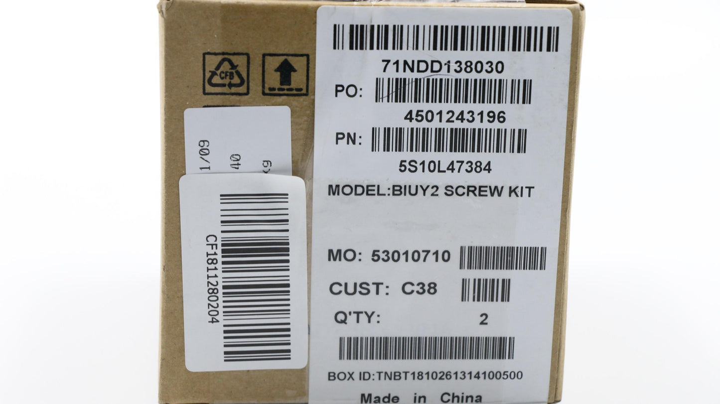 Lenovo 5S10L47384 Ks Kits Screws And Labels