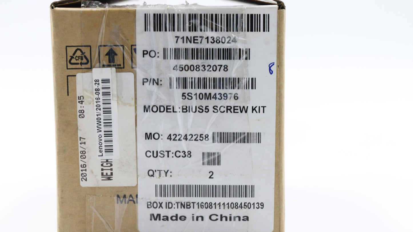 Lenovo Screw Kit - 5S10M43976