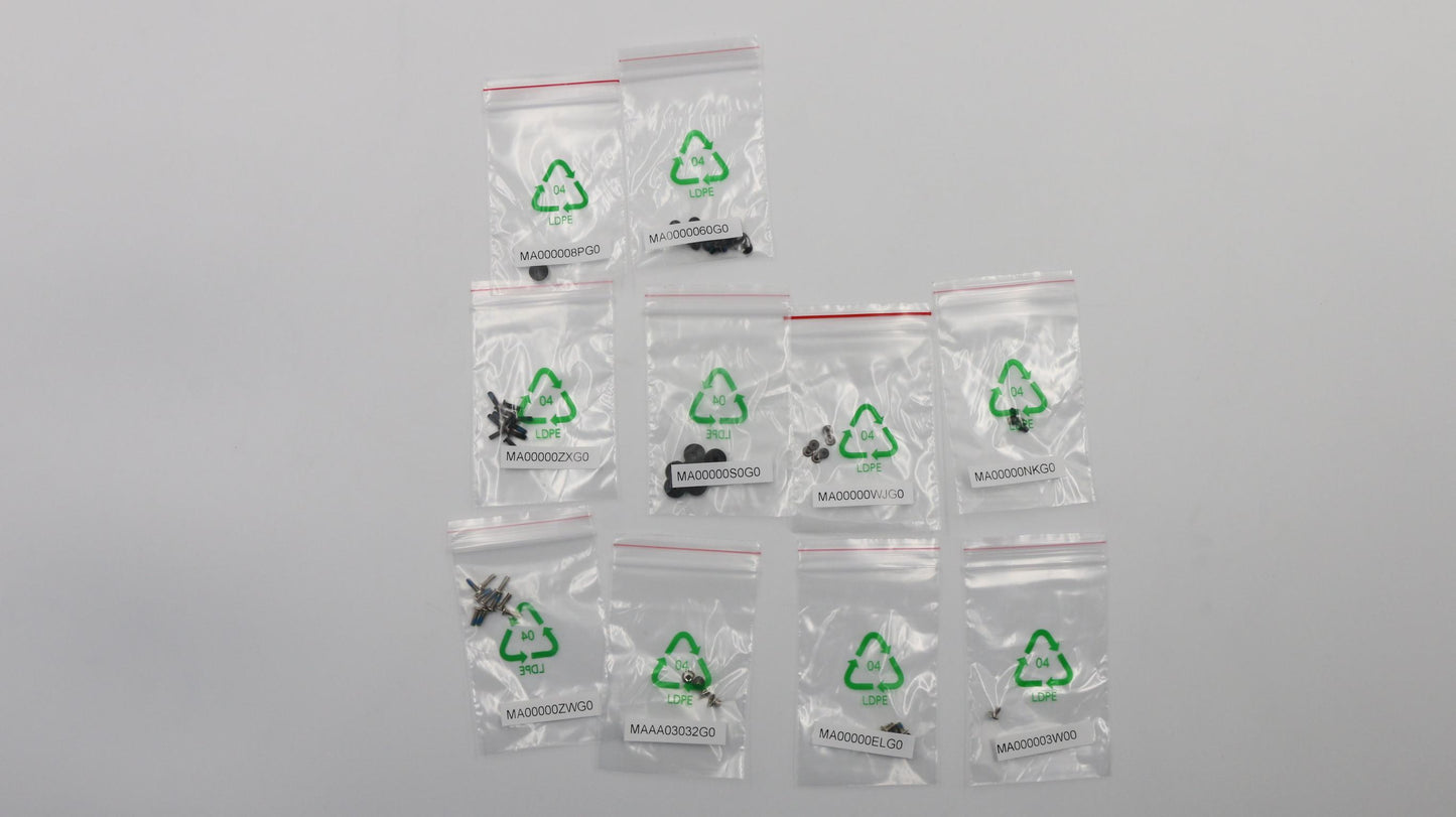 Lenovo Screw Pack C 80X8 - 5S10N67498
