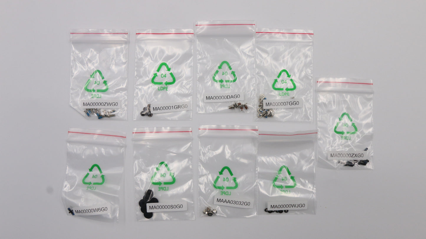 Lenovo Screw Kits - 5S10N77780