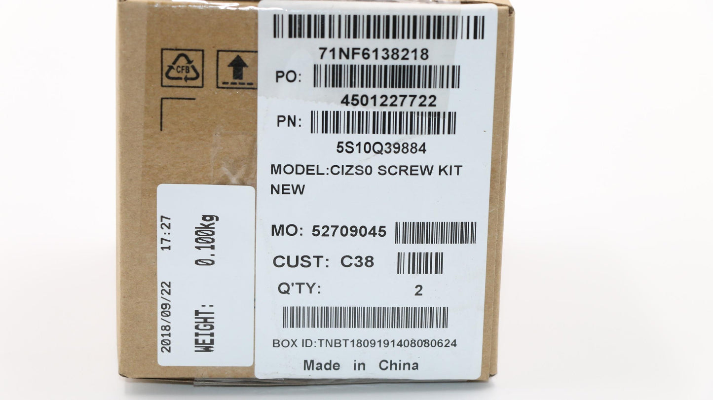 Lenovo Screw Kit - 5S10Q39884