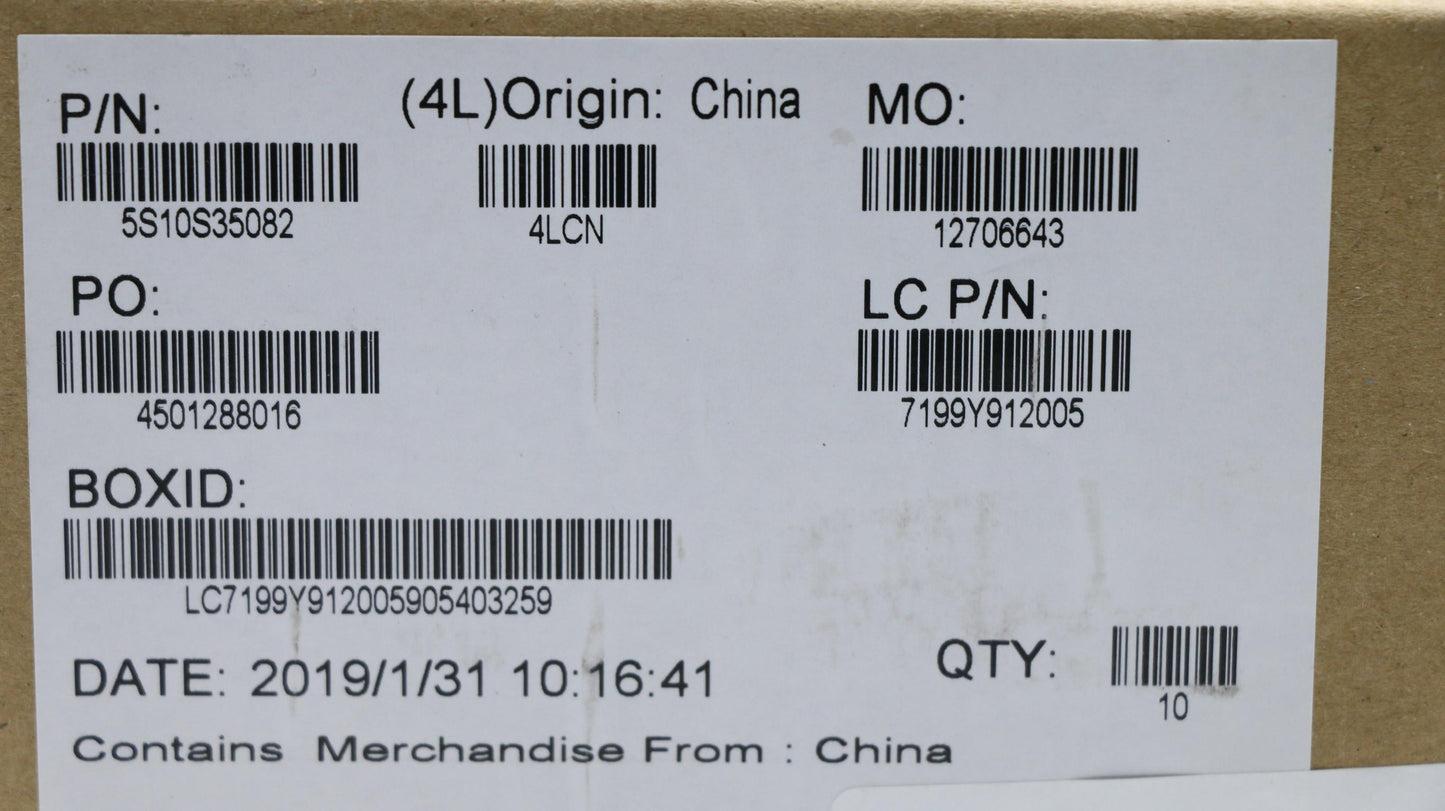 Lenovo Fv540 Screw 2.5D 4.5L K 5.5D - 5S10S35082