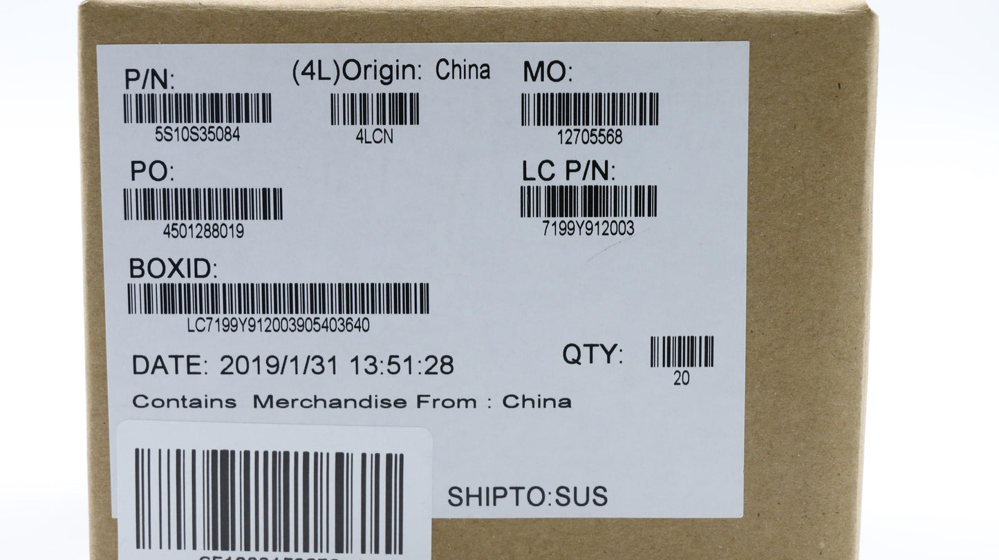 Lenovo Screw M M 2.5D 7.0L K 4.5D 0.8 - 5S10S35084