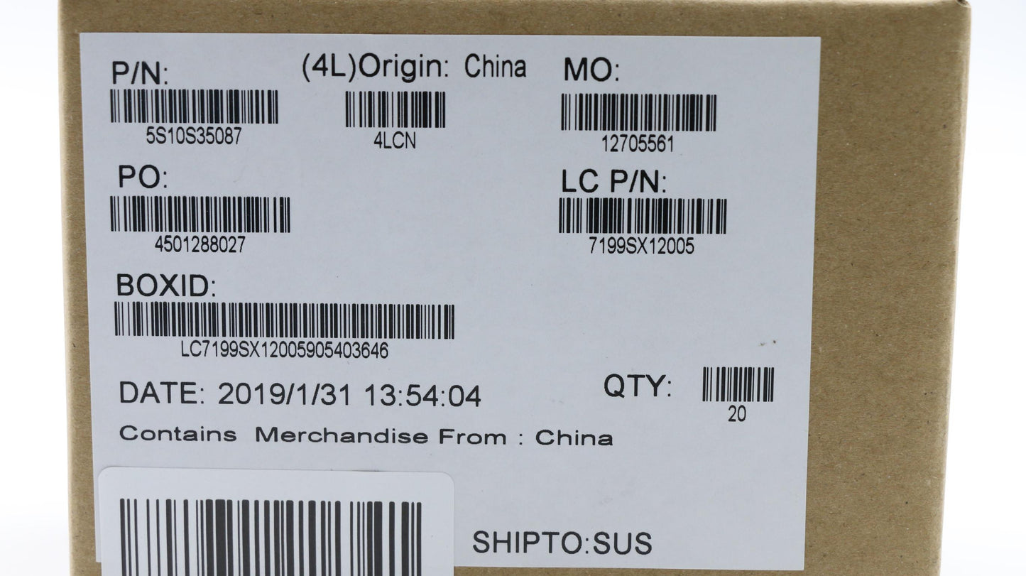 Lenovo Screw M M 2D 5L K 4.6D Zk Nl + - 5S10S35087