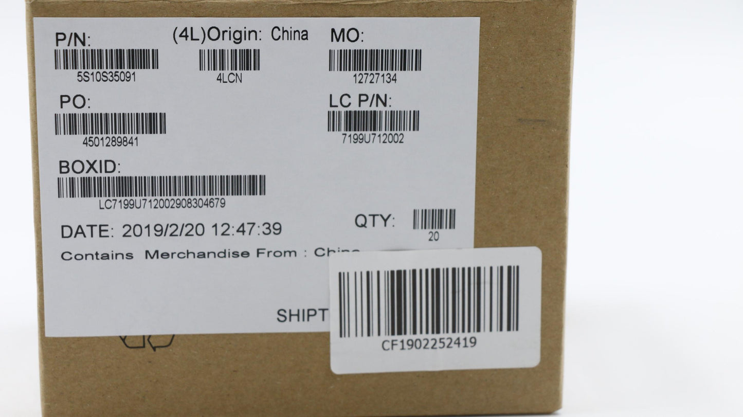 Lenovo Screw M M 2.5D 2.5L K 8.0D 0.8 - 5S10S35091