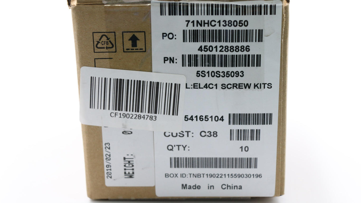 Lenovo Screw Kit, C 81N6 - 5S10S35093