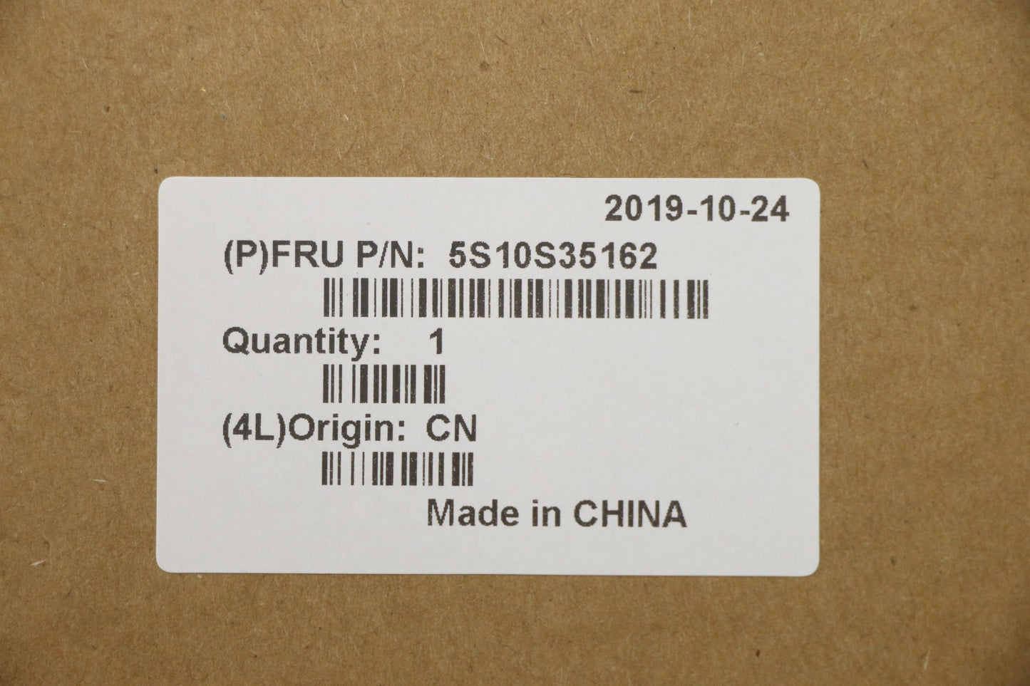Lenovo Screw M M 1.6D 1.5L K 3.5D .25 - 5S10S35162