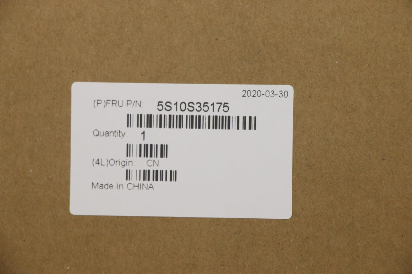 Lenovo Gs340 Screw 2.0D2.7L K 4.0D 0. - 5S10S35175