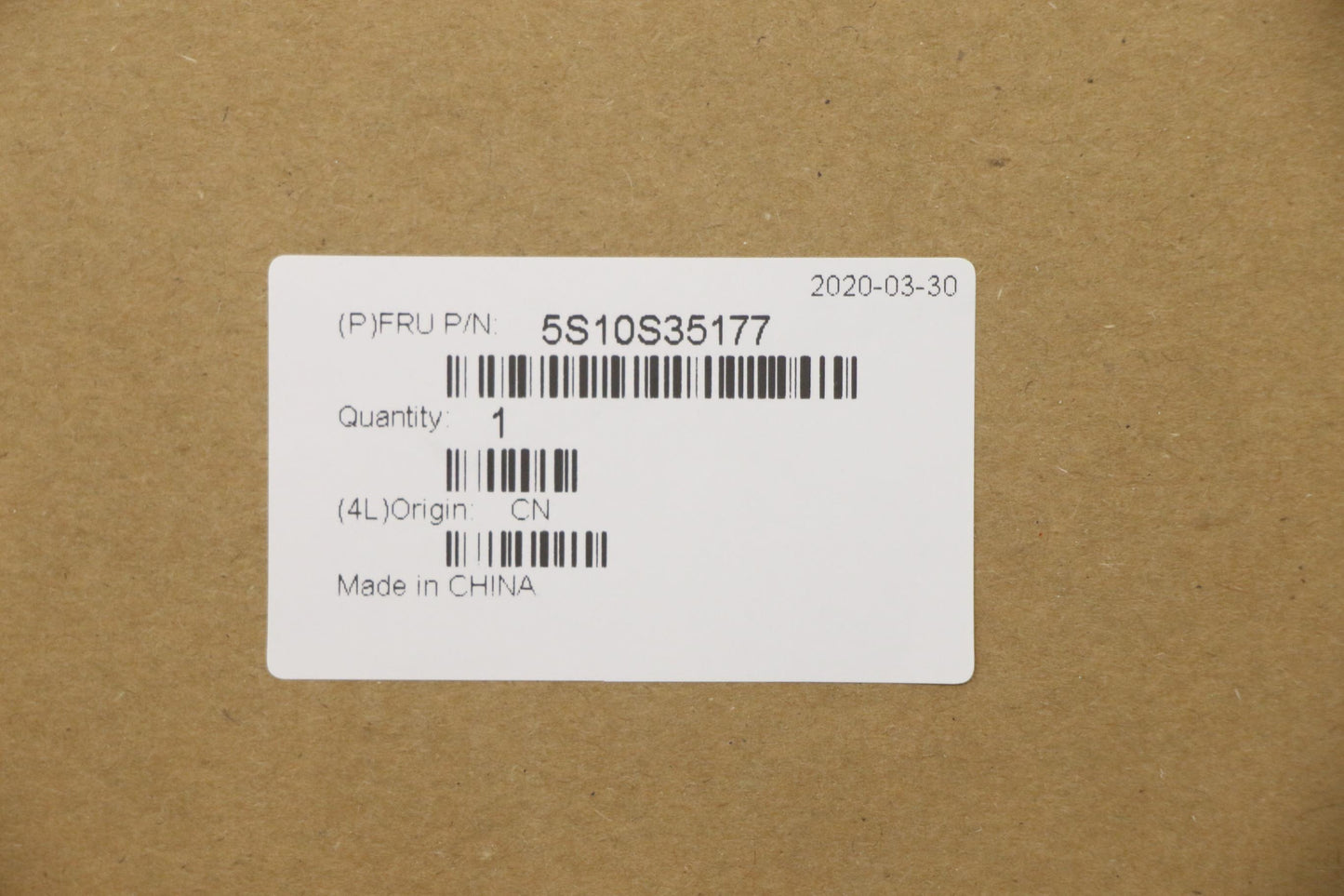 Lenovo Gs340 Screw 2.0D4Lk 4.0D 0.6T - 5S10S35177
