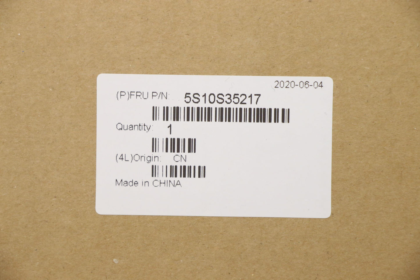 Lenovo (5S10S35217) Hardware Kit: Screws, Labels, and Misc Items