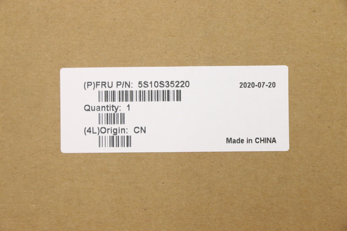 Lenovo Screw Kits, Label Kits, Misc K - 5S10S35220