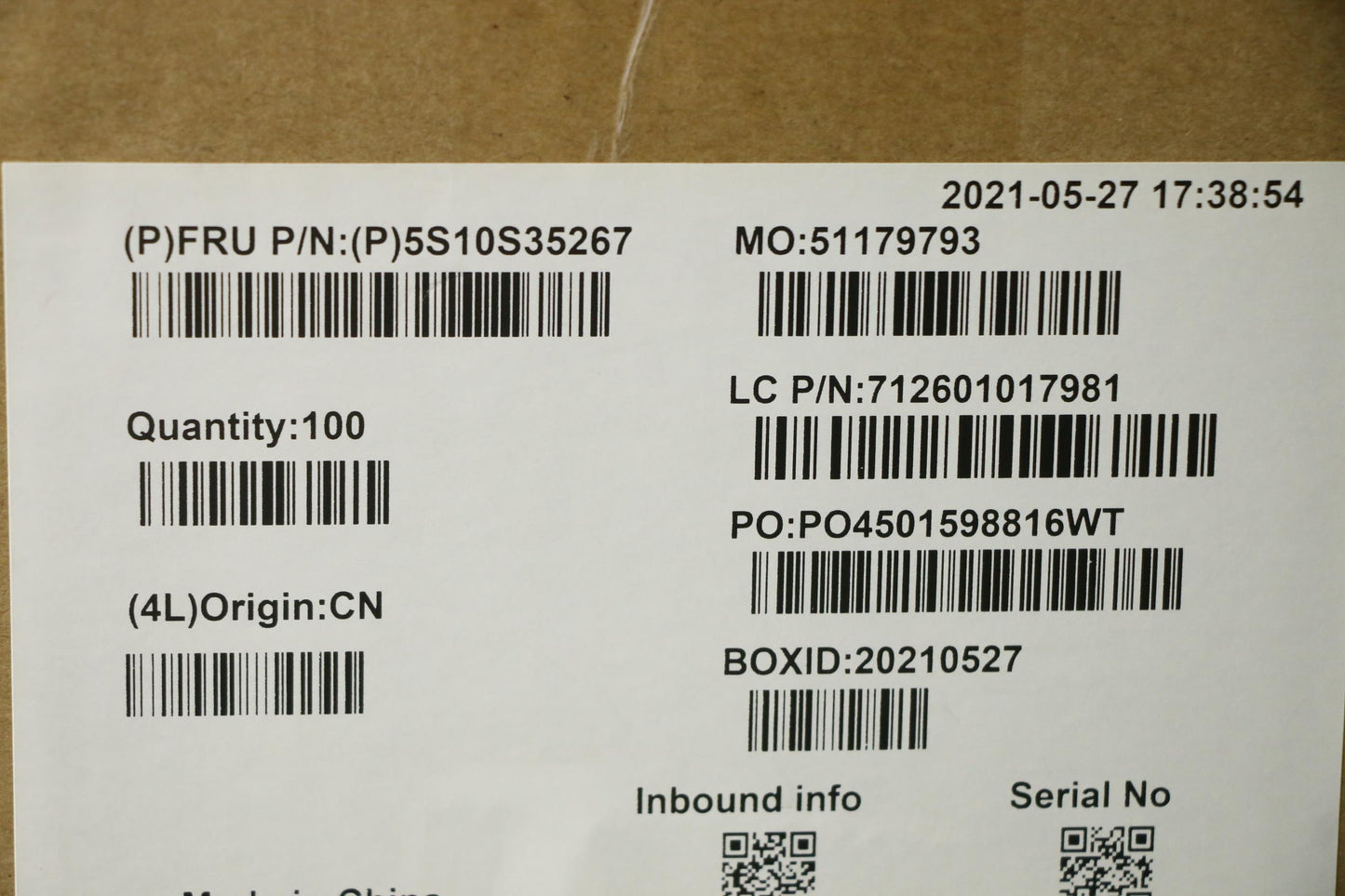 Lenovo Screw Screw Pack Wt 82Eg_5G - 5S10S35267