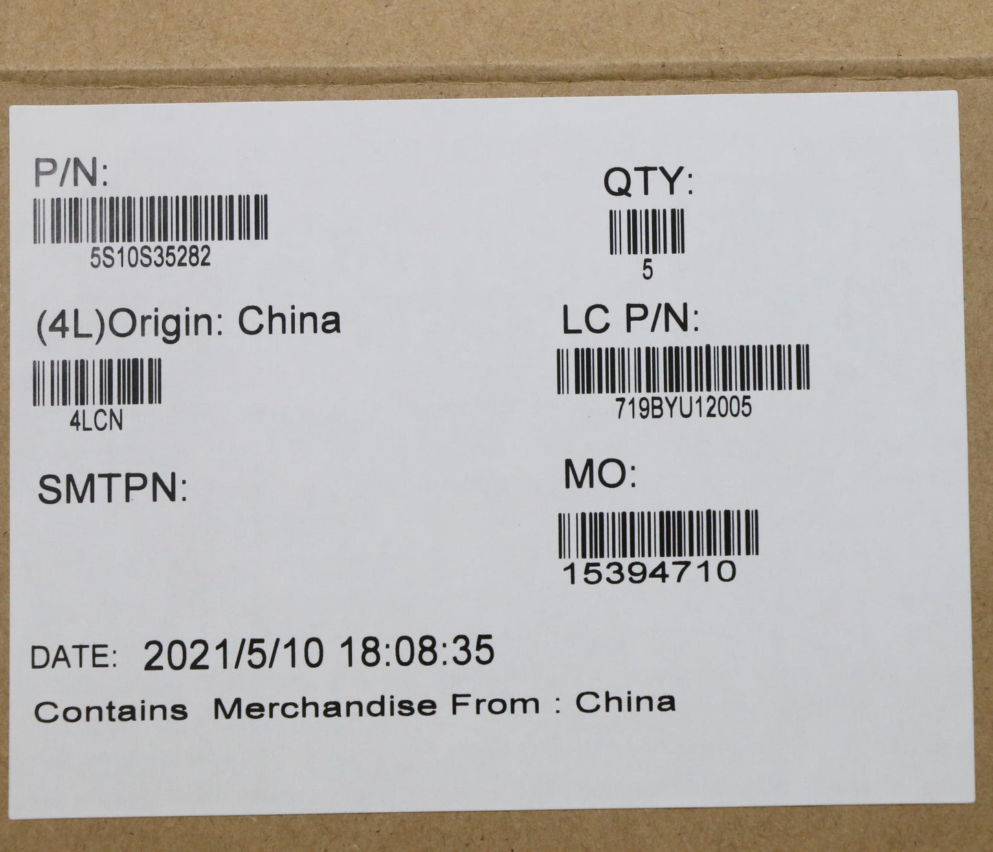Lenovo Screw Screw L 82Jq 2.0D12.5Lk - 5S10S35282