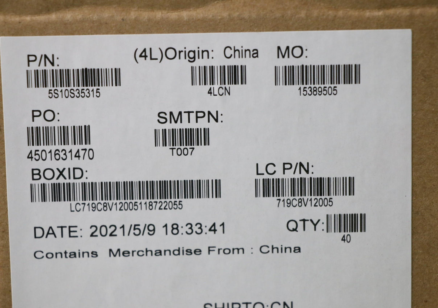 Lenovo Screw Screw L 82K8 1.2D 3.0L K - 5S10S35315