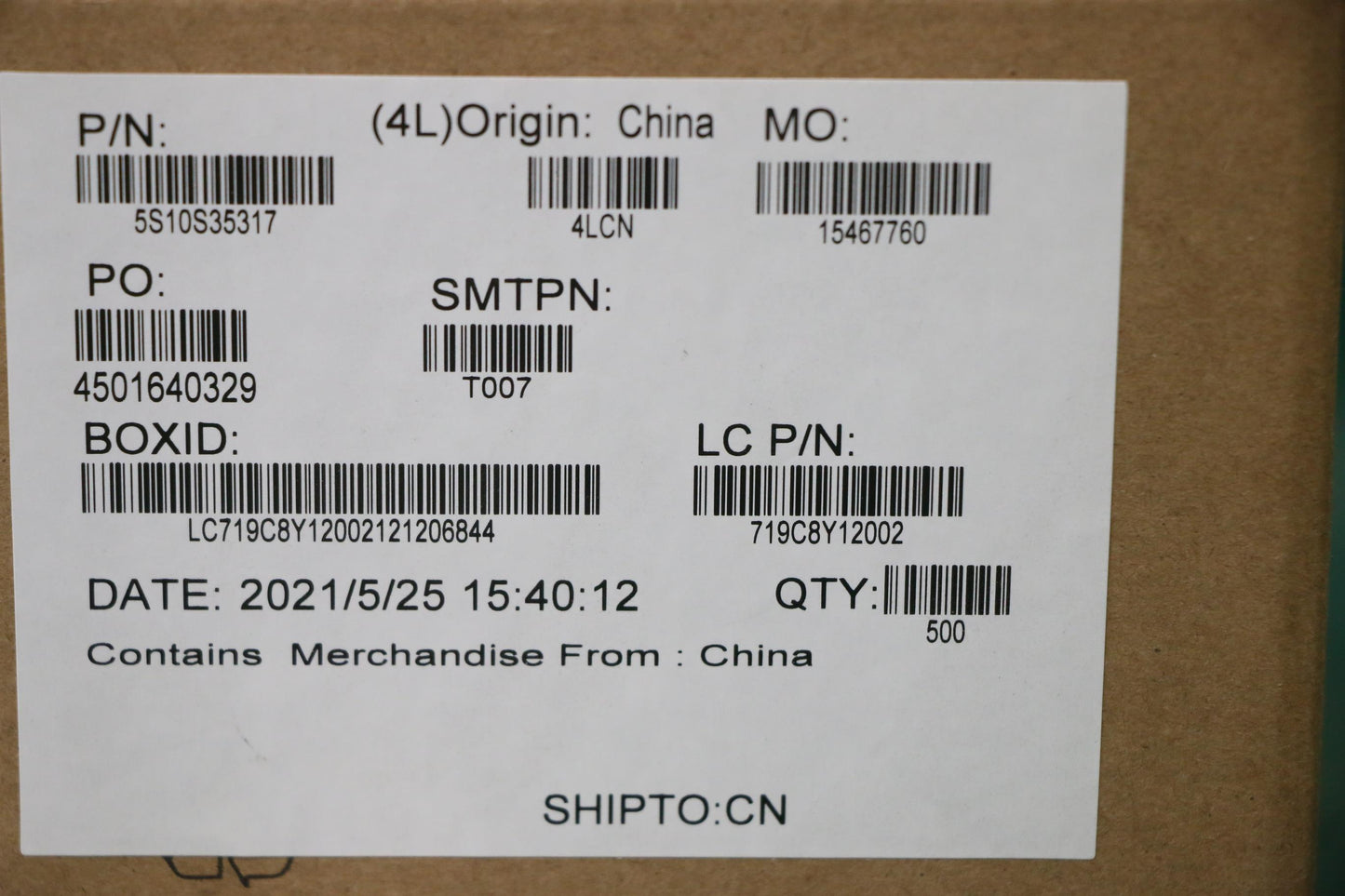 Lenovo Screw Screw L 82K82.0D 3.5L K - 5S10S35317