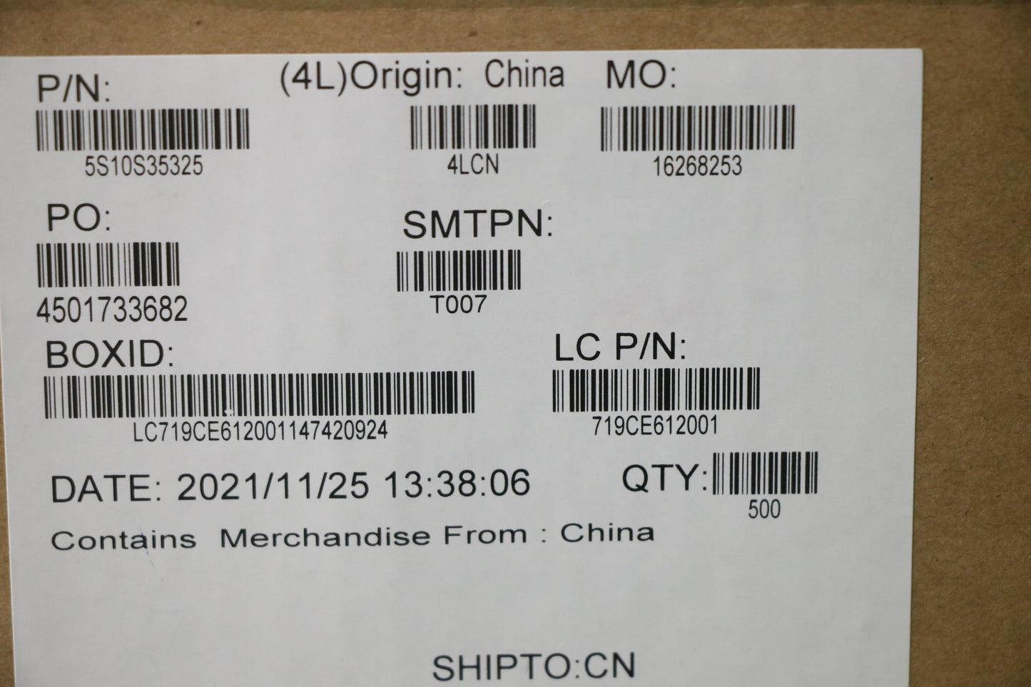 Lenovo Screw Screwl20Ynm2.04.0Mm Od3. - 5S10S35325