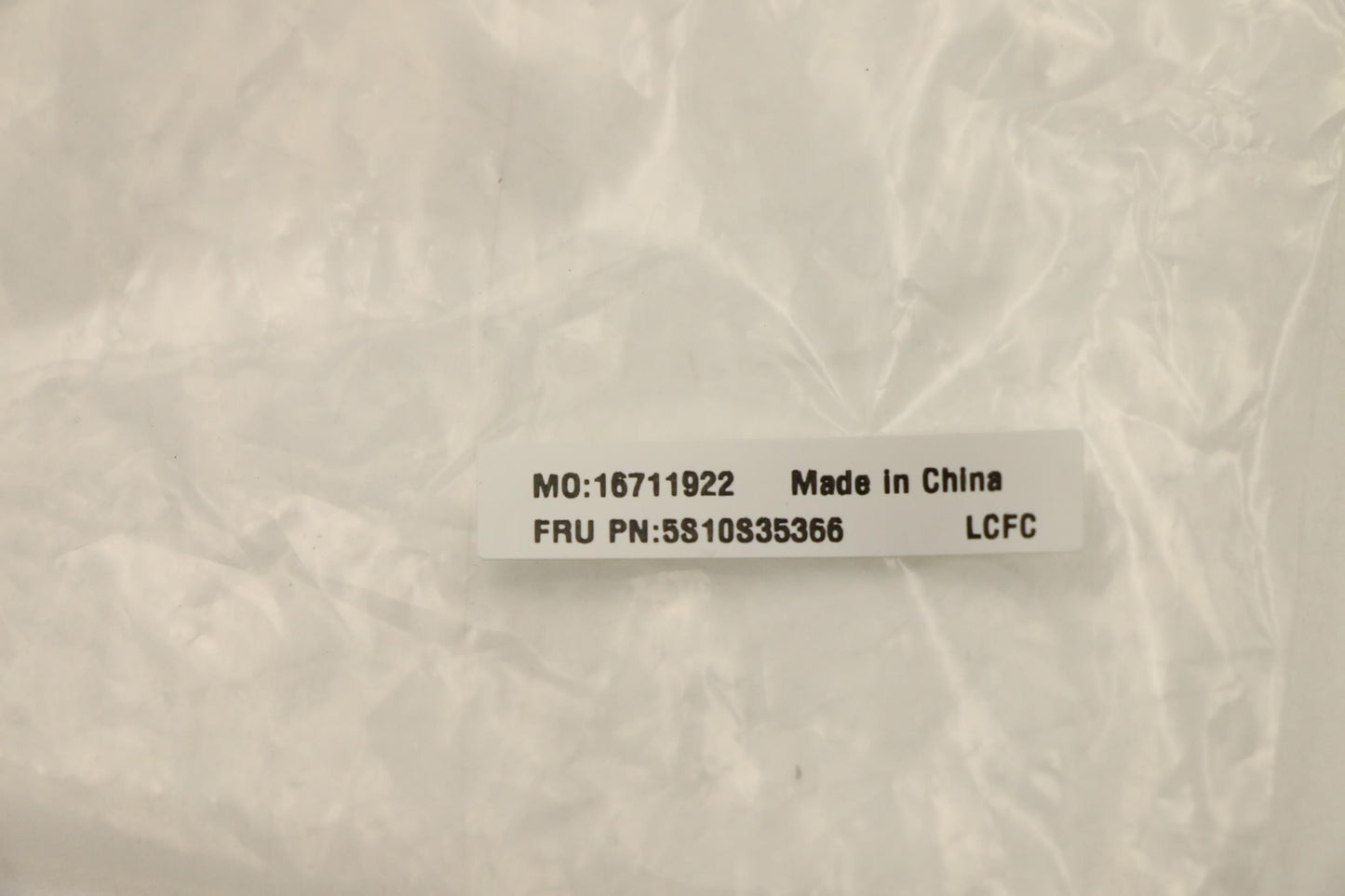 Lenovo Screw Screwl82Lv2.0D2.5Lk4.0D0 - 5S10S35366