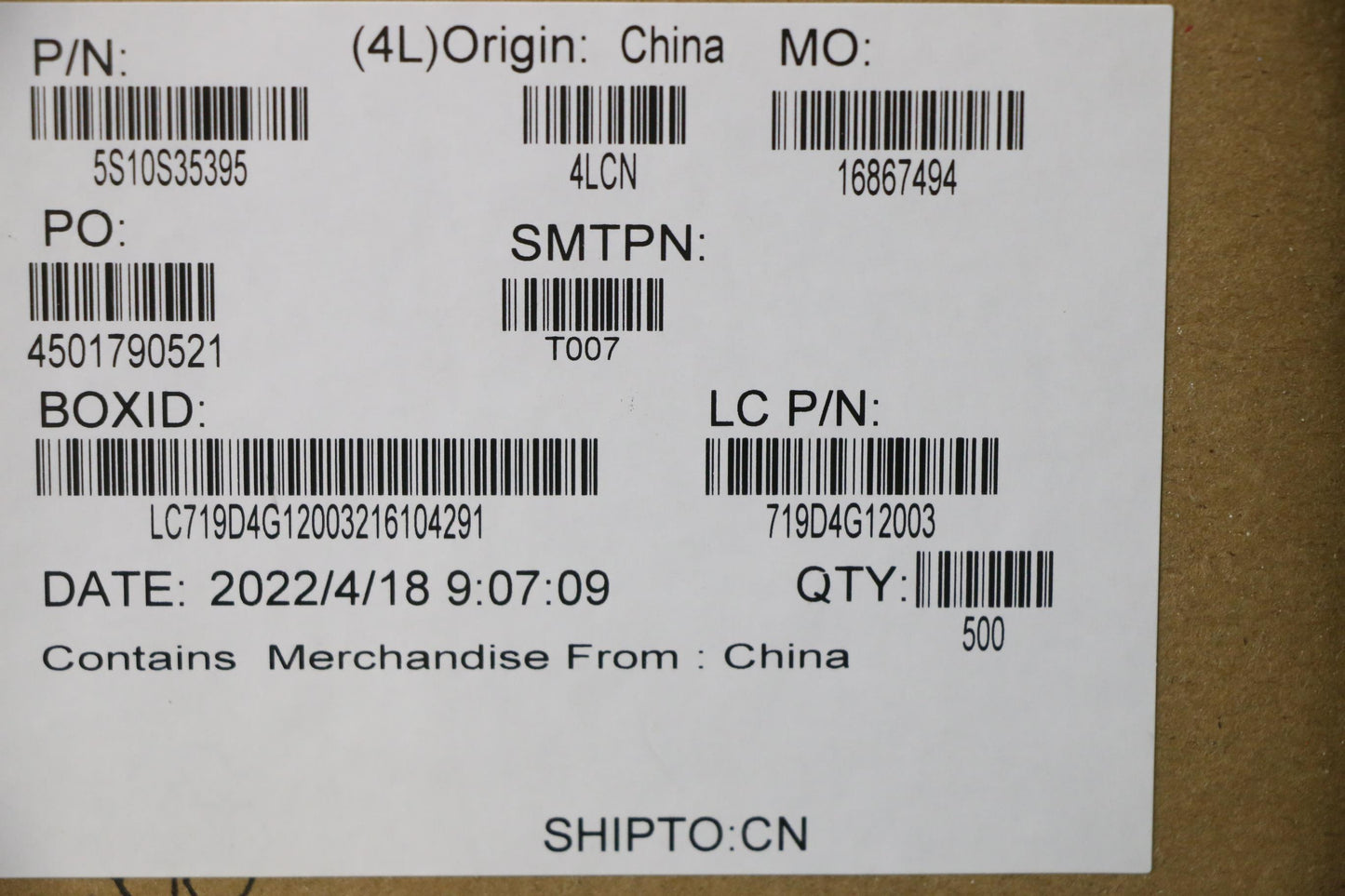 Lenovo Screw Screw L 82Sv 5.5L Sg - 5S10S35395