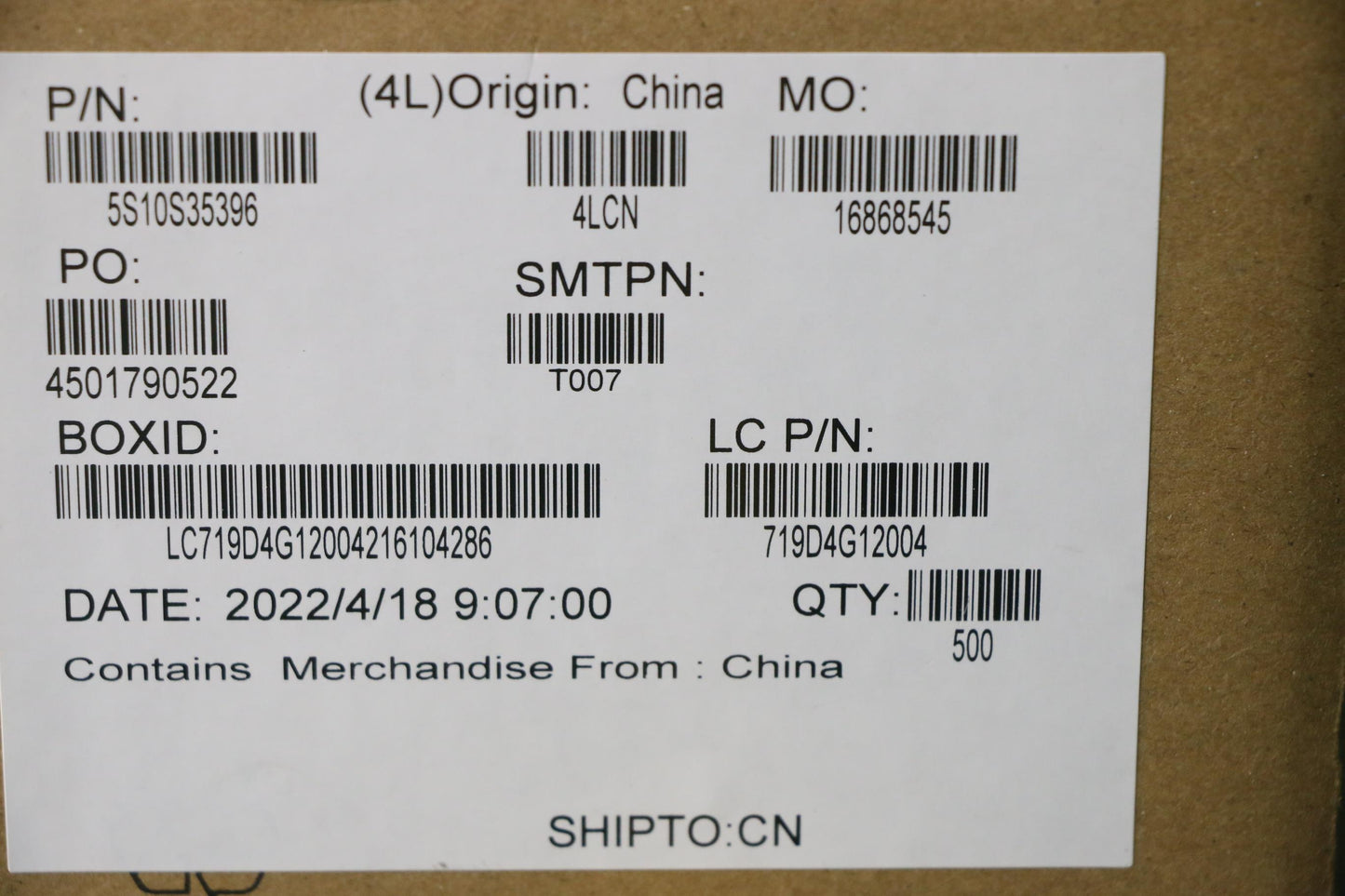 Lenovo Screw Screw L 82Sv 3.5L Sg - 5S10S35396