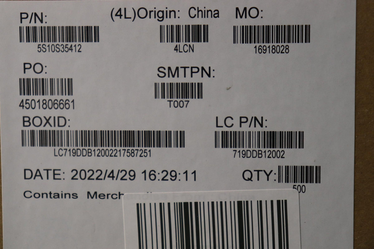 Lenovo Screw Screwl82Qe2D75Lk35D03Tnl - 5S10S35412